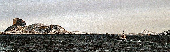 Rødøyløva mountain (the lion of Rødøy)