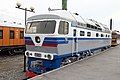 TEP70-0007 at the Central Museum of Railway Transport, Russian Federation, at Varshavsky Rail Terminal, St.Petersburg