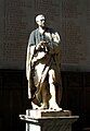 Statue of Isaac Newton in the antechapel of Trinity College, Cambridge