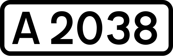 File:UK road A2038.svg