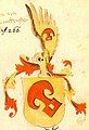 Franckenstein coat of arms in the Ingeram Codex