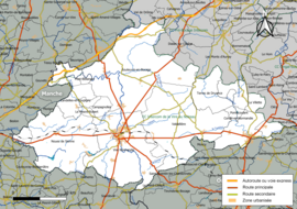 Map of the communes