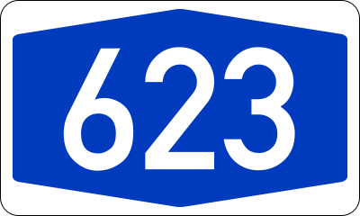 File:Bundesautobahn 623 number.svg