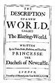 The Blazing World, 1666