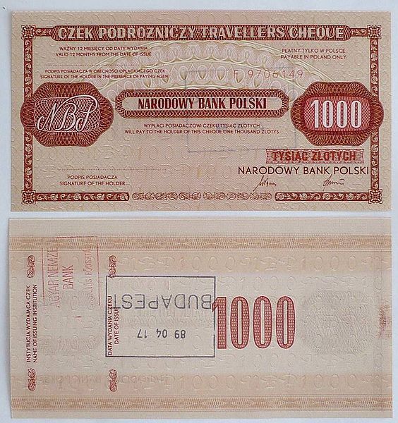 File:Czek.podrozniczy.1000zl.NBP.1989.jpeg