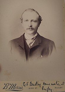 Photograph of Godfrey Fox Bradby, c.1900.