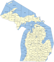 Counties of Michigan