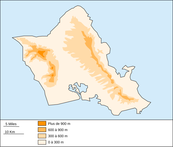 File:Oahu blank map.svg