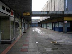 The old Drake Circus shopping mall was demolished in 2004.