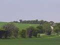 The Ridgeway - ancient tree-lined path winds over the downs countryside