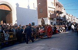 Main square: a local festival in honor of Saint Anthony