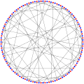 The chromatic number of the Tutte 12-cage is 2.