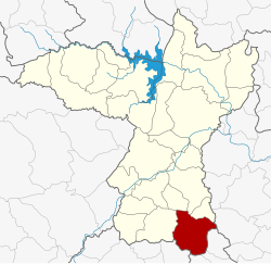 District location in Khon Kaen province