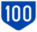 County 100 shield