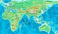 East Hemisphere in 700 AD.