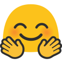 File:Emoji u1f917.svg