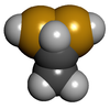 ball model of 1,1-Ethanedithiol