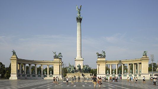 Hősök tere (Heroes’ Square), Budapest