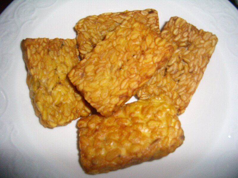 File:Indonesian fried tempeh.JPG