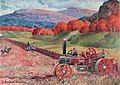 Kemna produced Agricultural machinery up to World War 2 (as can be seen in this watercolor depicting a Kemna plow)