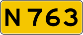 Provincial highway 763 shield}}