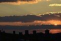 Sunset from Sturgeon cemetery