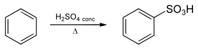 File:Synthesis Benzenesulfonic acid.svg