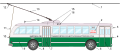 Image 251Diagram of a 1947-built Pullman Standard model 800 trolleybus, a type still running in Valparaíso (Chile) (from Trolleybus)