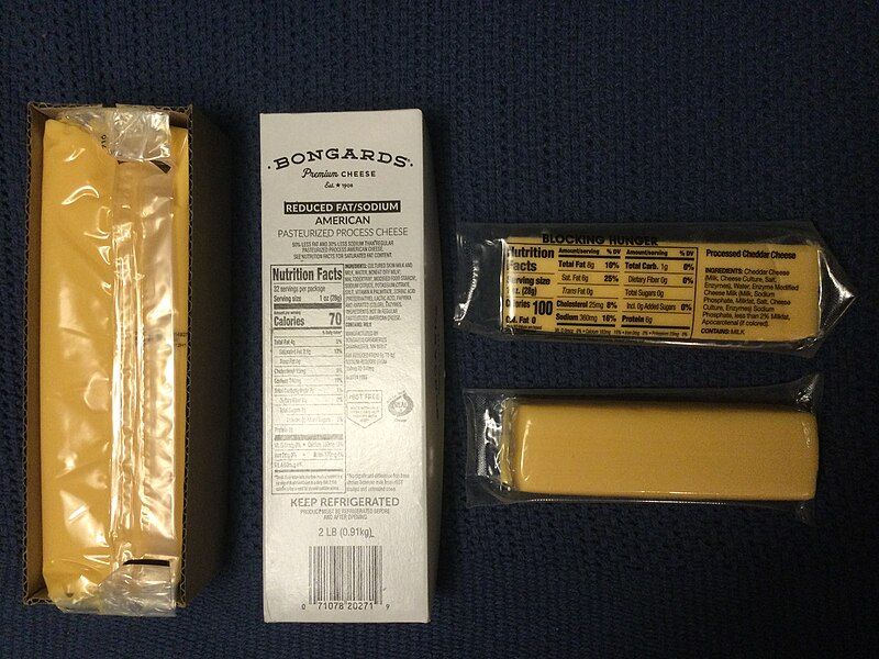 File:USDA Commodities Cheeses.jpg