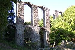 17th century aqueduct in Monterano.