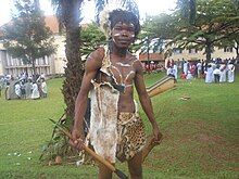 Alur man in Traditional Alur Cultural wear.