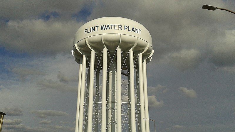 File:Flint-water-treatment-plant-tower.jpg