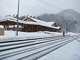 Izumo Sanake Station, January 2014