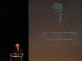 James Bartleman speaking at the YPI-Leaders Today Event at the Carlu