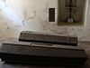 Coffins of Anna and Stanisław in the crypt under the Chapel