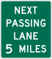 D17-3 Next passing lane (distance)