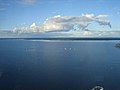 Näsijärvi lake seen from the Näsinneula tower in Tampere, 21 August 2005