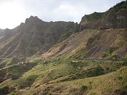 Landscape around the village which is Serra da Malagueta