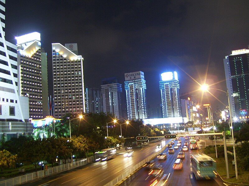 File:Shenzhen at night.JPG