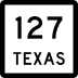 State Highway 127 marker