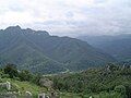 Xoxanberd fortress, as seen from Gandzasar.