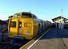 A three-car train of 2000 class railcars in suburban Adelaide, Australia in 2007