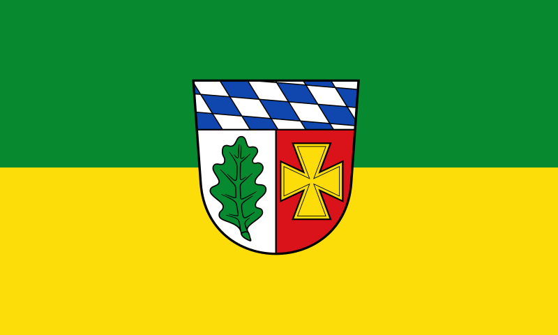 File:Flagge Aichach-Friedberg.svg