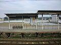 Passenger shelter on platform 2.