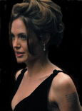 Jolie at the premiere of A Mighty Heart in New York