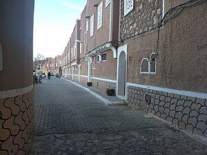 Ksar Tafilelt [fr] in Ghardaïa, Algeria (2006), which won the 1st prize for "best sustainable city" at the 2016 United Nations Climate Change Conference