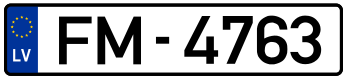 File:Latvian license plate.svg