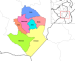 Districts of Masvingo province