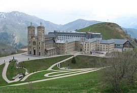 The sanctuary of Our Lady of La Salette