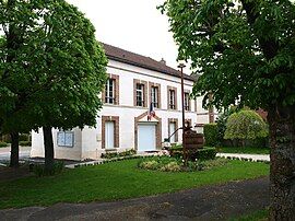 The town hall in Saudoy